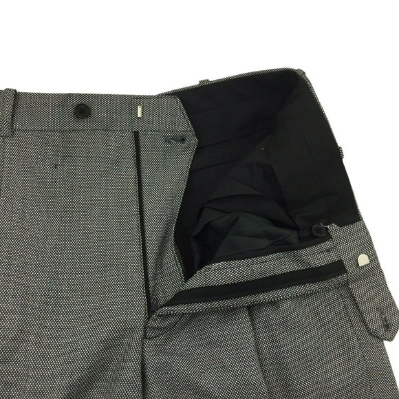 Alberto Celini Two Piece Suit Jacket Blazer Sports Coat Mens 42R Pants 36 Black - Picture 6 of 12